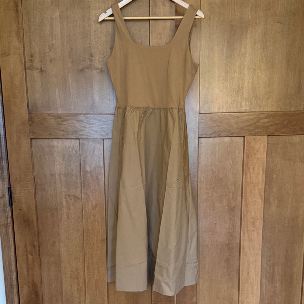 Everlane Tan Midi Dress